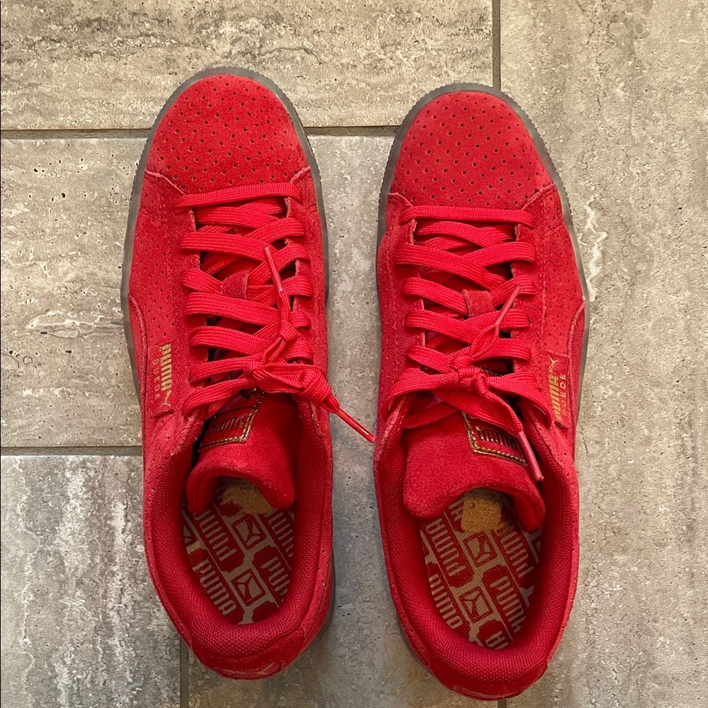 Puma Classic Red Sneakers